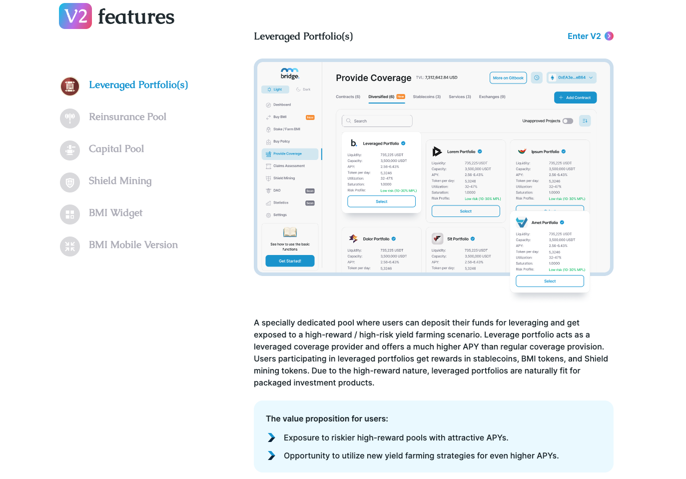 Decentralized Insurance Platform For BridgeMutual